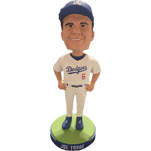 Joe Torre LA Dodgers 50th Anniversary Bobblehead 2008 SGA Boxed Carl's Jr.